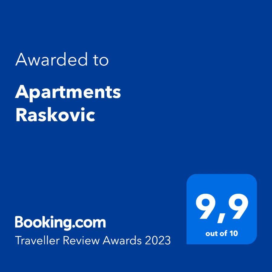 Apartments Raskovic Radanovici Exterior photo